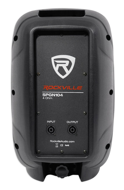 SPGN104 10" Speakers 2-Pack + RPA5 Amp Bundle