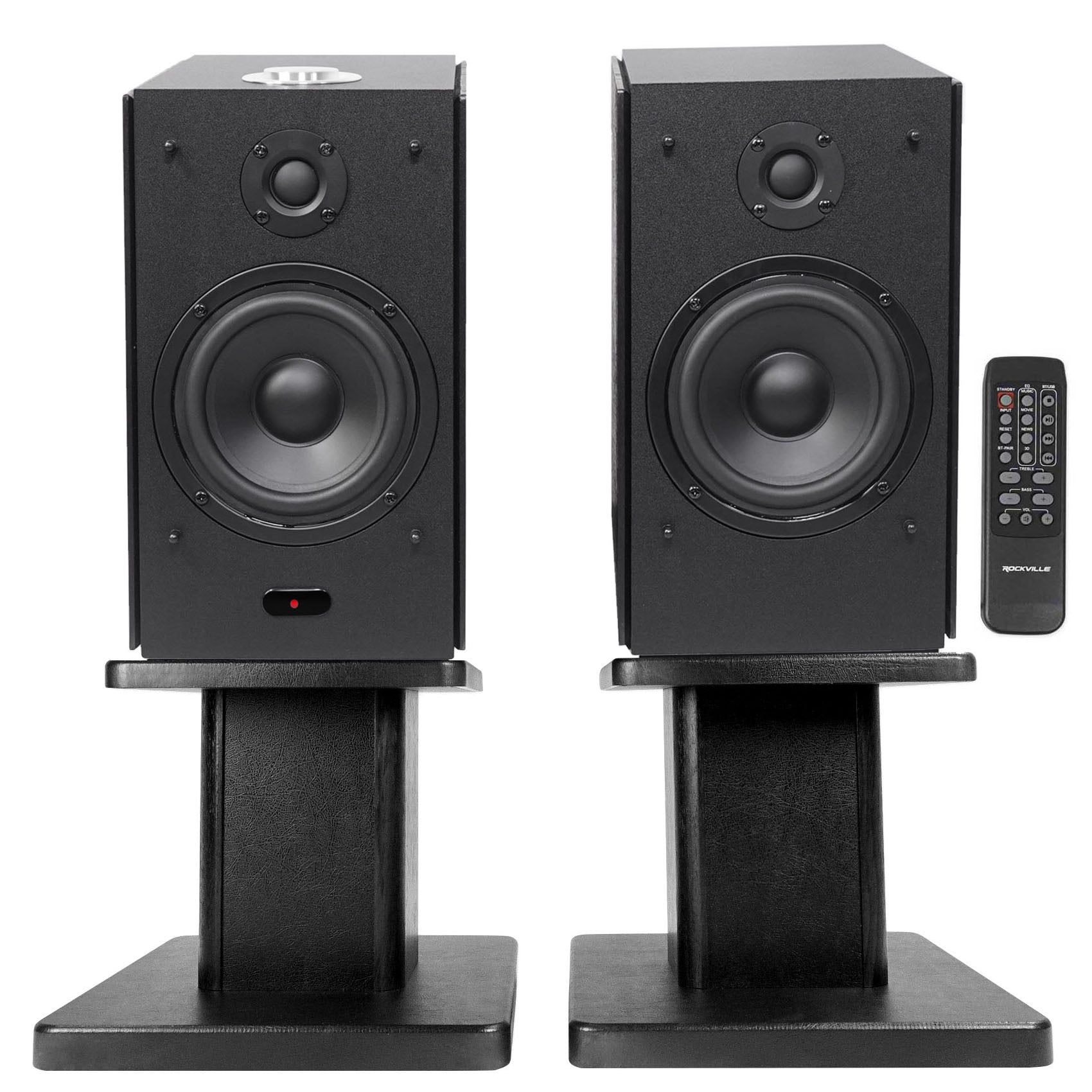 HD5B Black + RHT8B 8" Desktop Stands Bundle