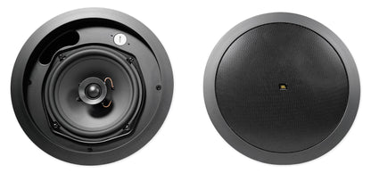 Control 16C/T Black 6-Pack + RCS180-6 6-Zone 180W Amp Bundle