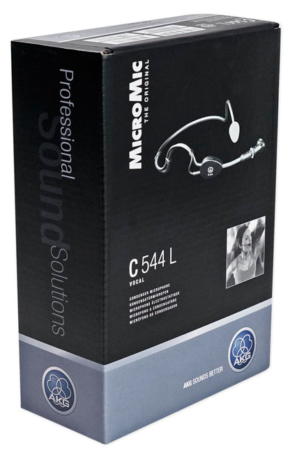 AKG C544 L Fitness Headset Microphone + Speaker For Workout Yoga Spin Pilates