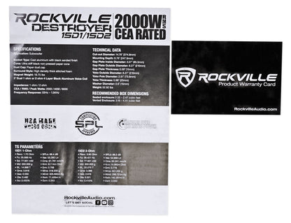 DESTROYER 15D1 2-Pack