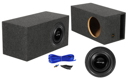 Destroyer 12 + 12" SPL Vented Enclosure Bundle
