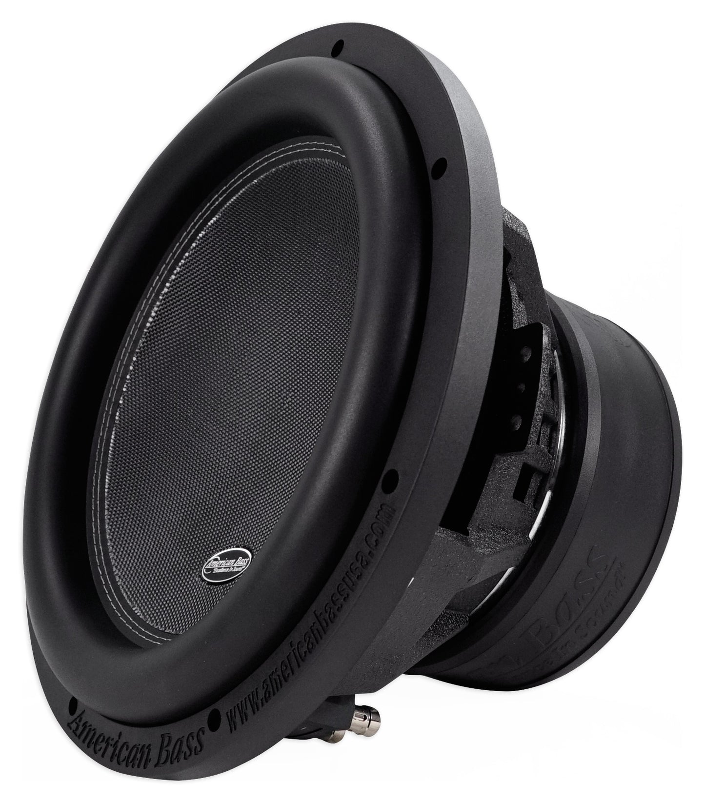 American Bass XR-12D4 2400w 12" Competition Subwoofer+Vented Sub Box Enclosure