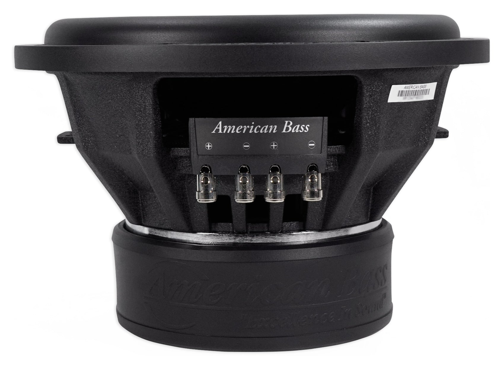 American Bass XR-12D4 2400w 12" Competition Subwoofer+Vented Sub Box Enclosure