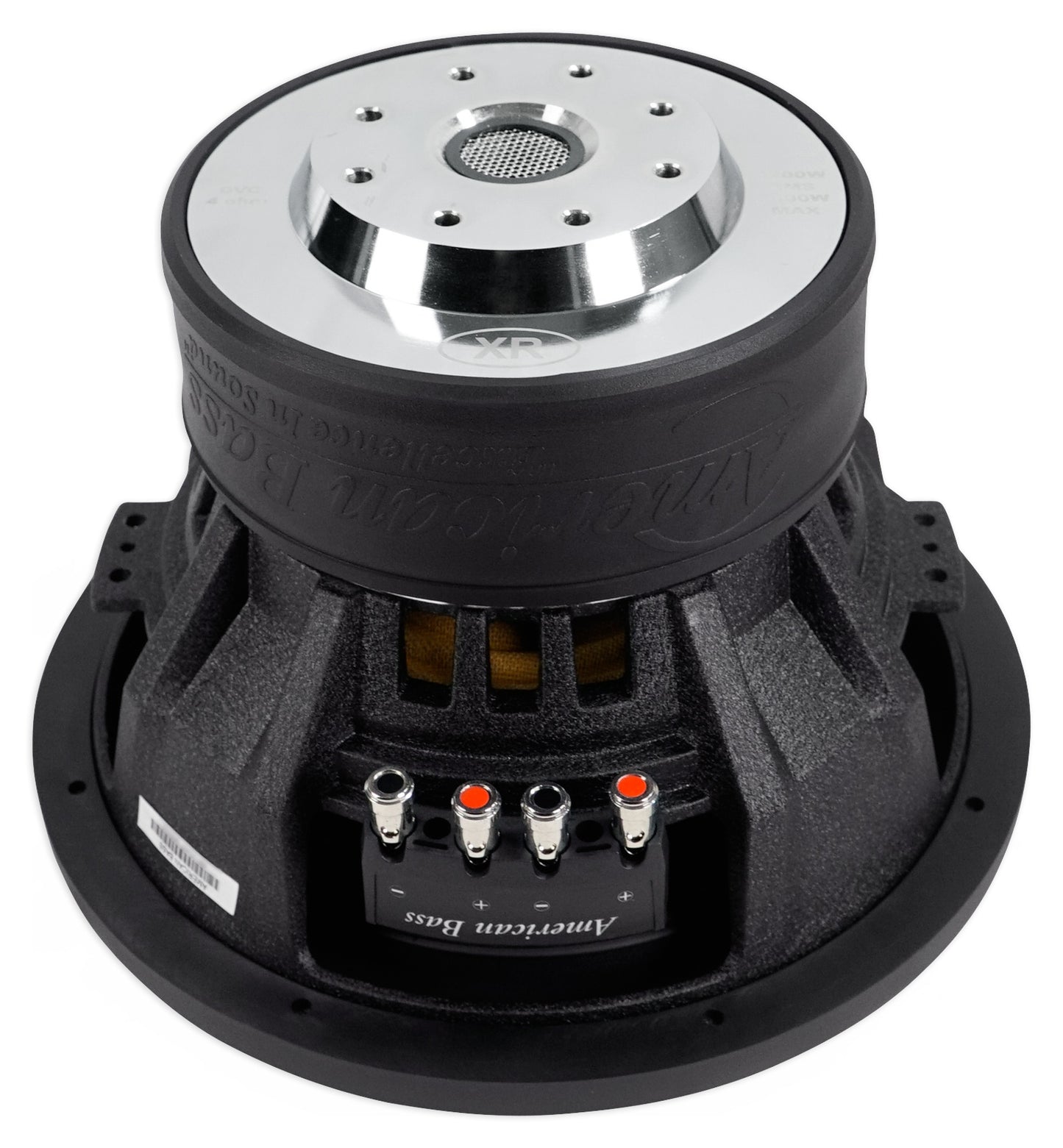 American Bass XR-12D4 2400w 12" Competition Subwoofer+Vented Sub Box Enclosure