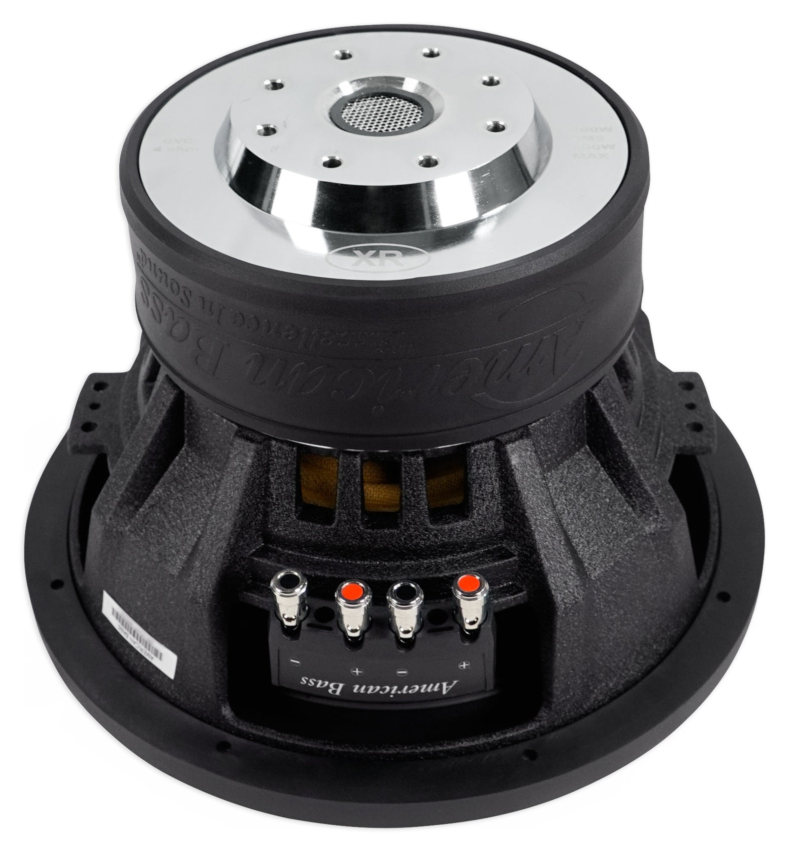 American Bass XR-12D4 2400w 12" Competition Subwoofer+Vented Sub Box Enclosure