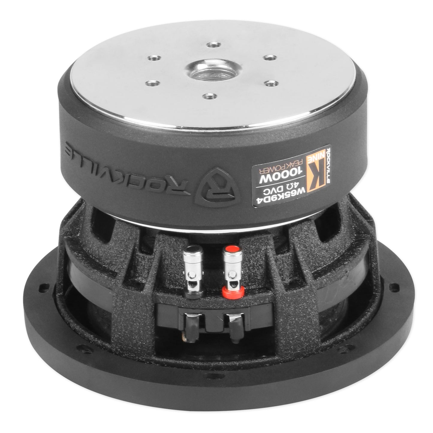 W65K9D4 6.5" Subwoofers 2‑Pack + KRYPTON M1 Mono Amp Bundle