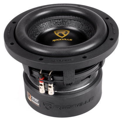 W8K9D4 8" Subwoofers 2-Pack + KRYPTON-M3 Amplifier Bundle