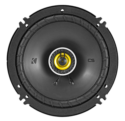 (4) KICKER 46CSC654 CSC65 6.5" 600w 4-Ohm Car Audio Coaxial Speakers+Rockmat
