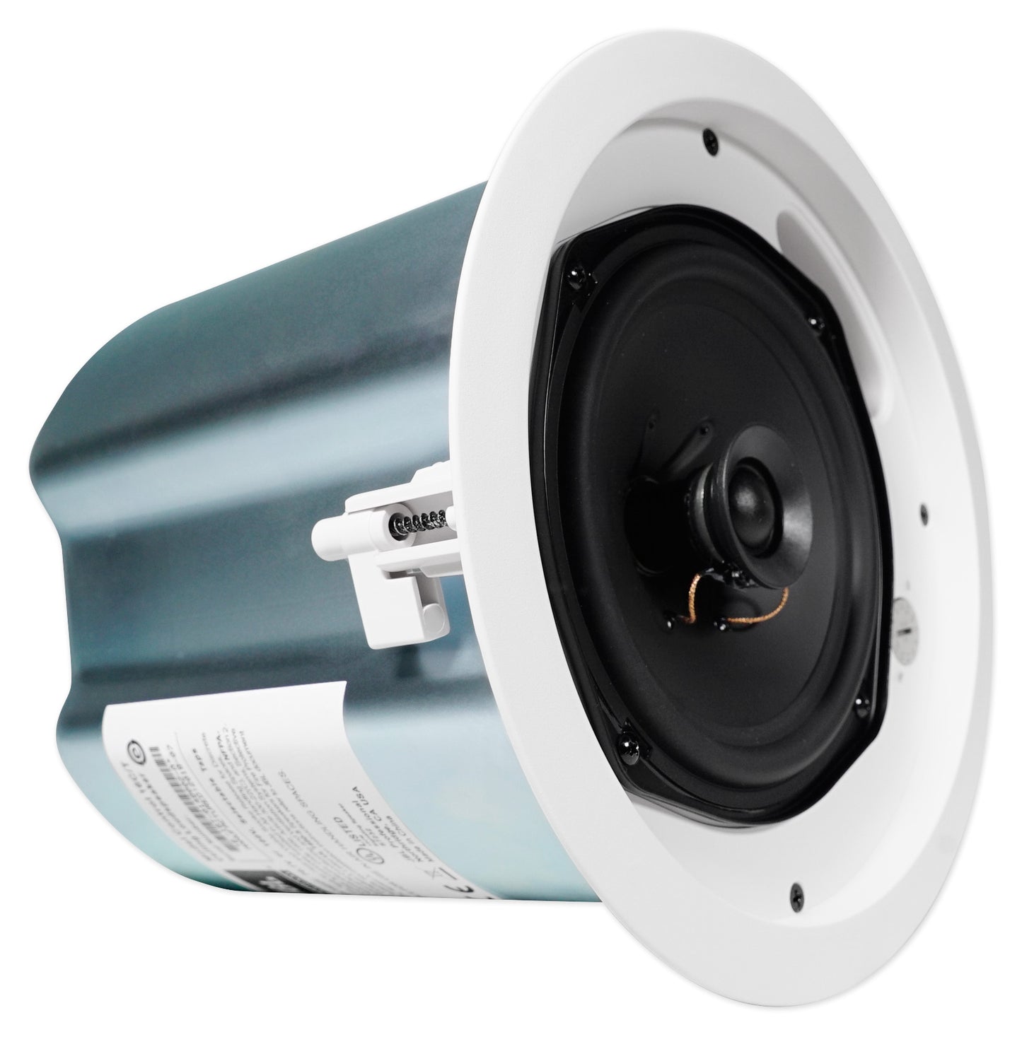 RCS350-6 6-Zone 350W Amp + JBL Control 16C/T White 8-Pack Bundle