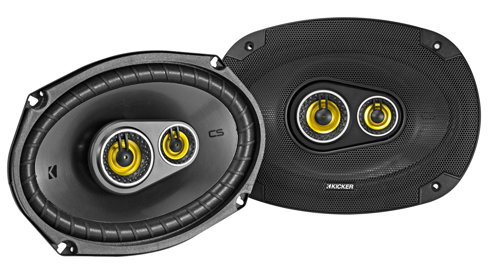 Pair KICKER 46CSC6934 6x9" 900 Watt+Pair 46CSC654 6.5" Car Audio Speakers