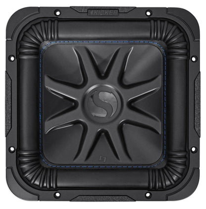 (2) Kicker Solo Baric L7S102 L7 10" Subwoofers + 46CXA1200.1 Amplifier + Sub Box