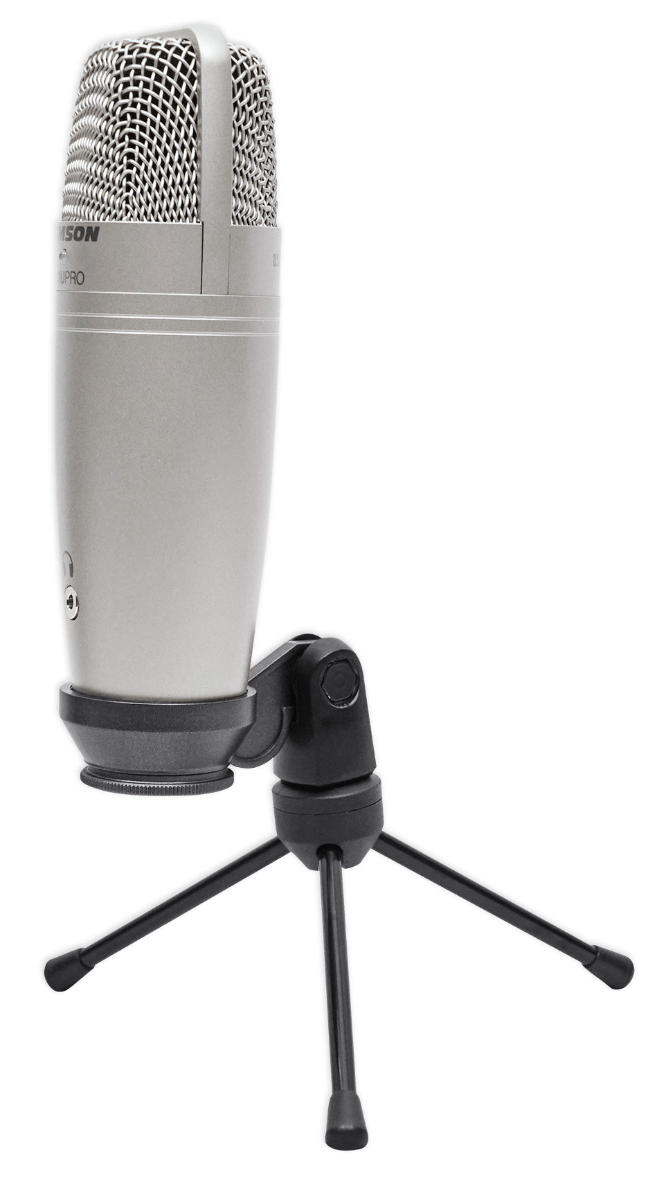 Samson C01U Pro USB Studio Condenser Microphone+Tripod Stand+Curved Pop Filter