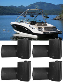 HP5S BK Boat 4-Pair