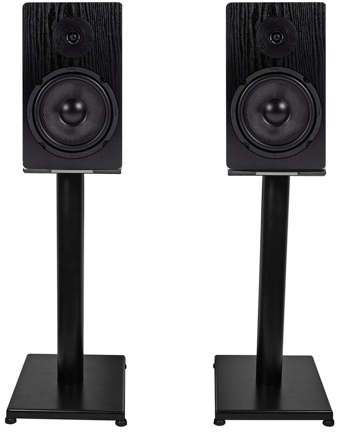 RockShelf 64B Black + RS21B Stands Bundle