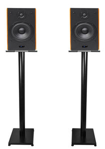 HD5 Black + RS37B 37" Speaker Stands Bundle