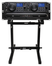 Gemini CDX-2250i DJ Dual Two Deck CD/MP3 Media Player+Adjustable Stand