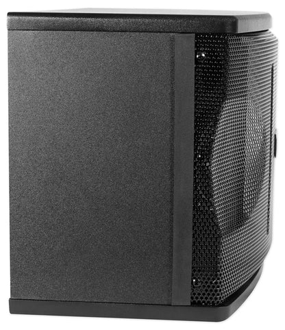 KPS80 8" Karaoke Speakers 2-Pack + Bluetooth Amplifier + (2) Wired Mics Bundle