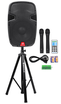 RAM12BT + RVES05 Speaker Stand Bundle