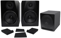 APM6B 6.5" Studio Monitors + APM10B 10" Subwoofer Bundle