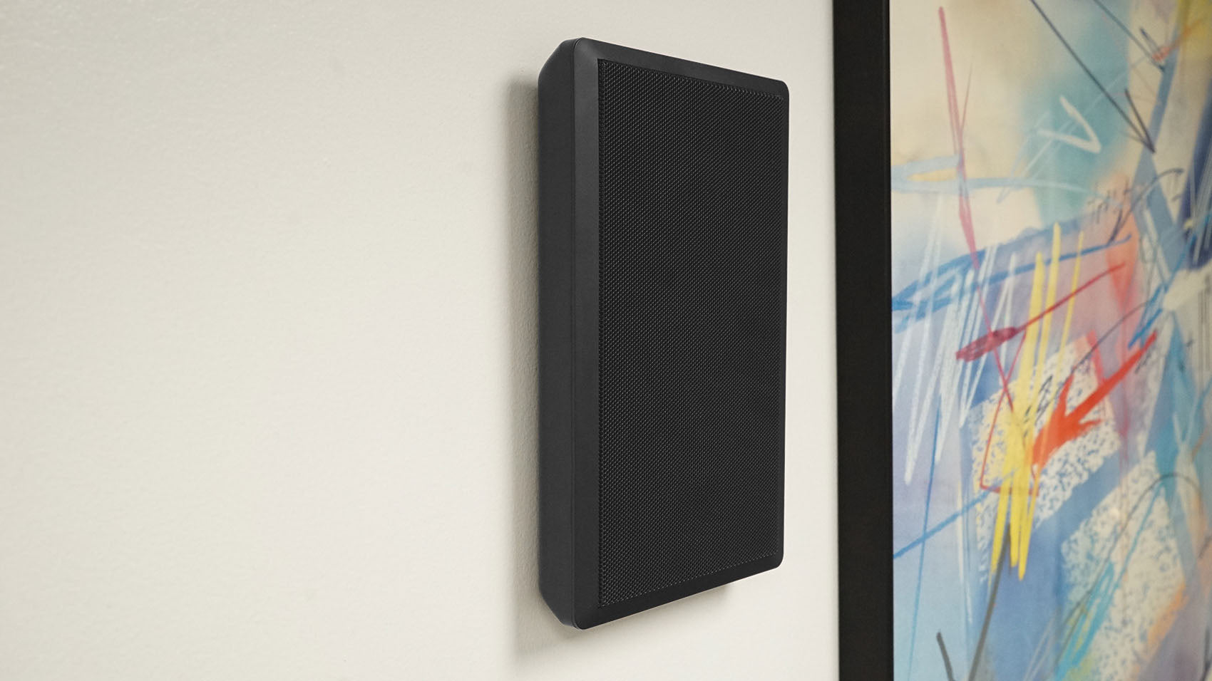 JBL Commercial Amplifier+(6) Slim Black Wall Speakers for Restaurant/Bar/Cafe