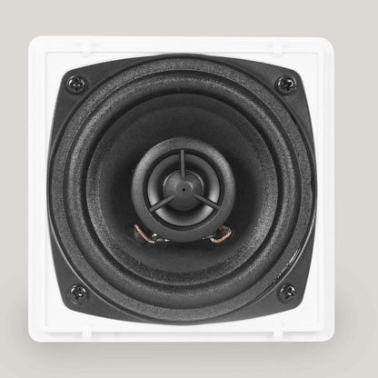 JBL Commercial Amplifier+(4) 3.5" White Cube Speakers for Restaurant/Bar/Cafe