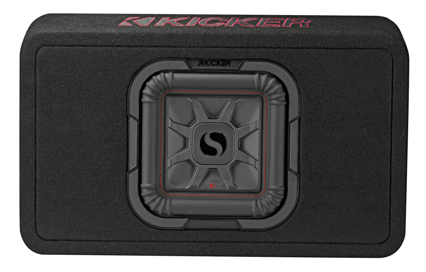 KICKER 46TL7T82 L7T 8" 350w Car Subwoofer Solo-Baric Sub in Slim Box+Amp+Wires