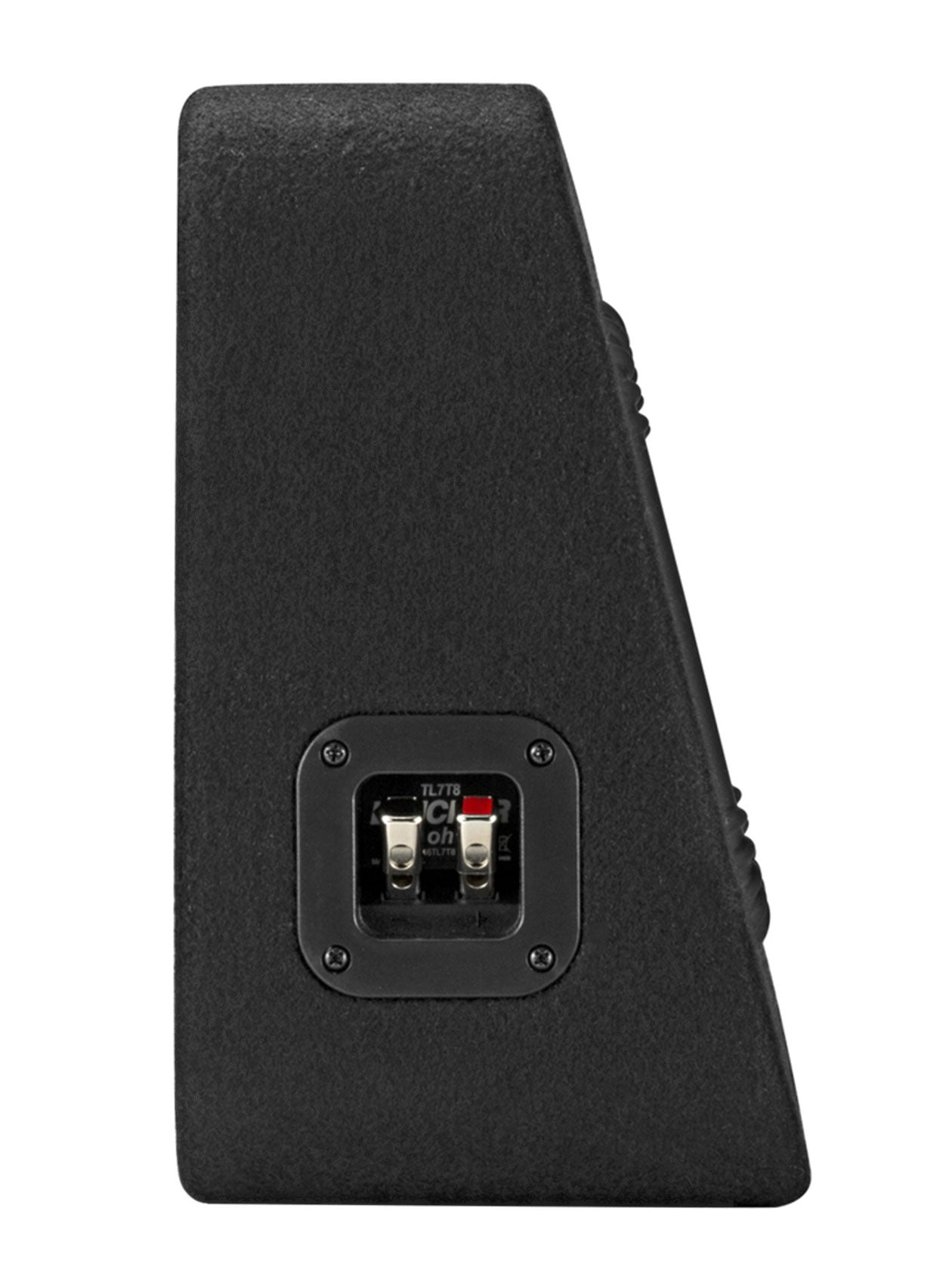 KICKER 46TL7T82 L7T 8" 350w Car Subwoofer Solo-Baric Sub in Slim Box+Amp+Wires