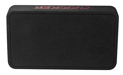 KICKER 46TL7T82 L7T 8" 350w Car Subwoofer Solo-Baric Sub in Slim Box+Amp+Wires