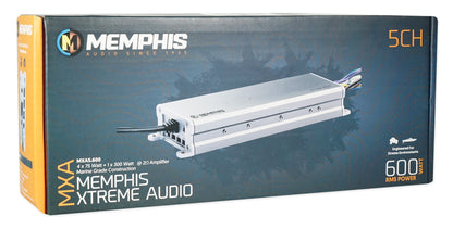 RKL65MBW 8-Pack + MS12LW Subwoofer + Memphis MXA5600 Amp Bundle