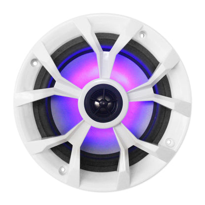 RKL65MBW 8-Pack + MS12LW Subwoofer + Memphis MXA5600 Amp Bundle