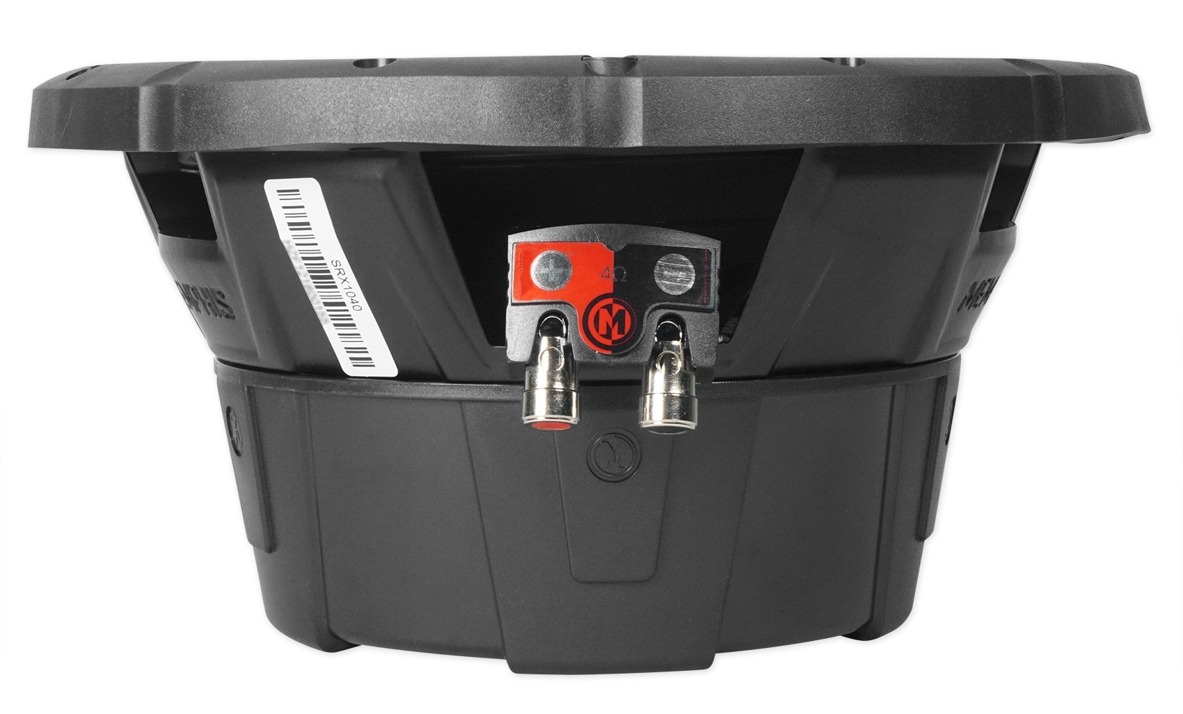 2) Memphis Audio SRX1040 10" 400 Watt SRX 4 Ohm Car Subwoofers+Amplifier+Amp Kit