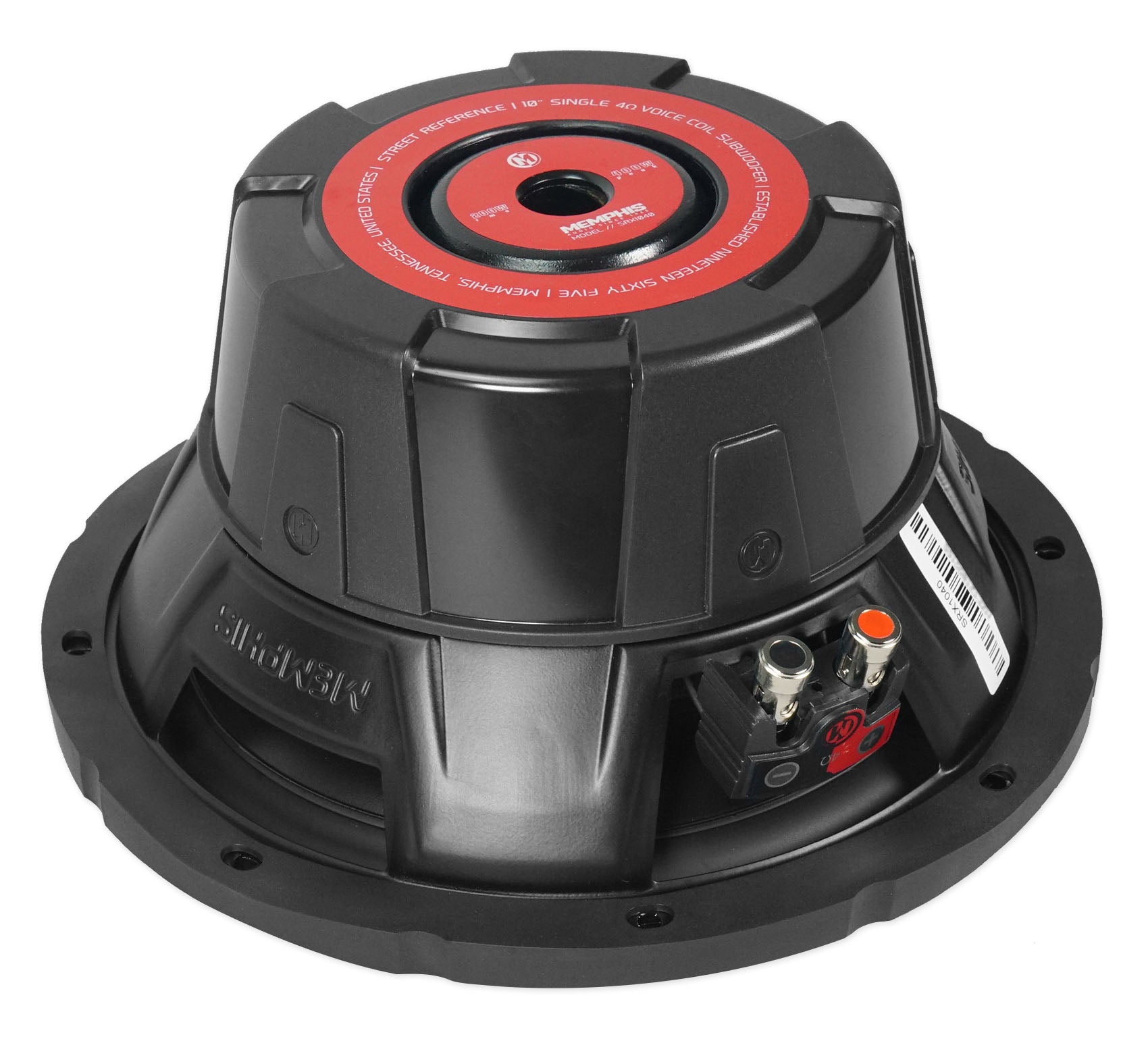 2) Memphis Audio SRX1040 10" 400 Watt SRX 4 Ohm Car Subwoofers+Amplifier+Amp Kit