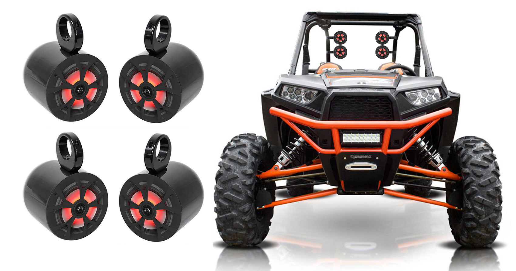 2-Pair RKL65MBW+ 2-Pair MAC65B RZR