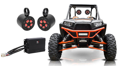 RKL65MBW 2-Pack + NA2-400.2 Amplifier Bundle