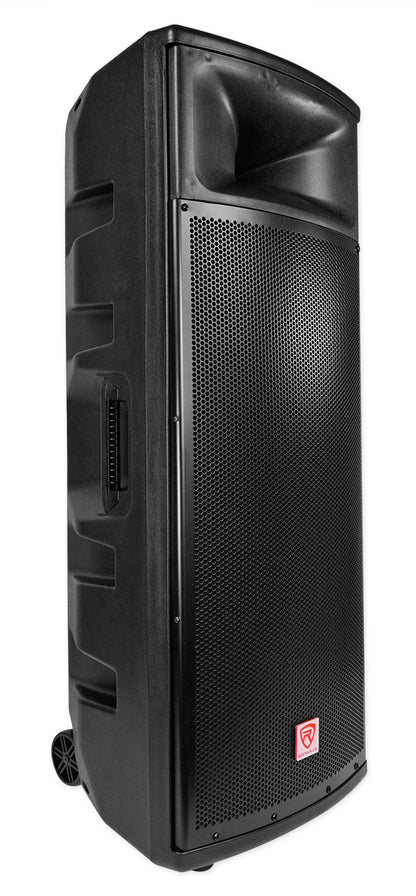 BPA225 Dual 15" Speakers 2-Pack + 18" Folded Horn Subs 2-Pack Bundle