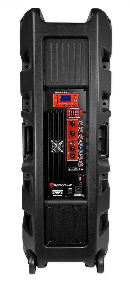 BPA225 Dual 15" Speakers 2-Pack + 18" Folded Horn Subs 2-Pack Bundle