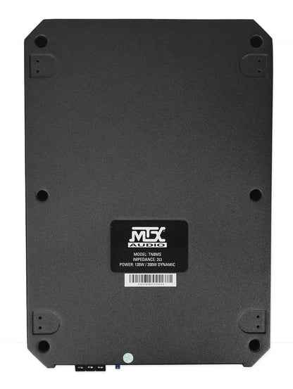 MTX TN8MS 8" 200w Slim Under-Seat Powered Car/Truck Subwoofer Sub+Remote+Amp Kit