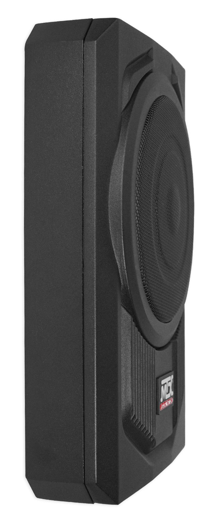 MTX TN8MS 8" 200w Slim Under-Seat Powered Car/Truck Subwoofer Sub+Remote+Amp Kit