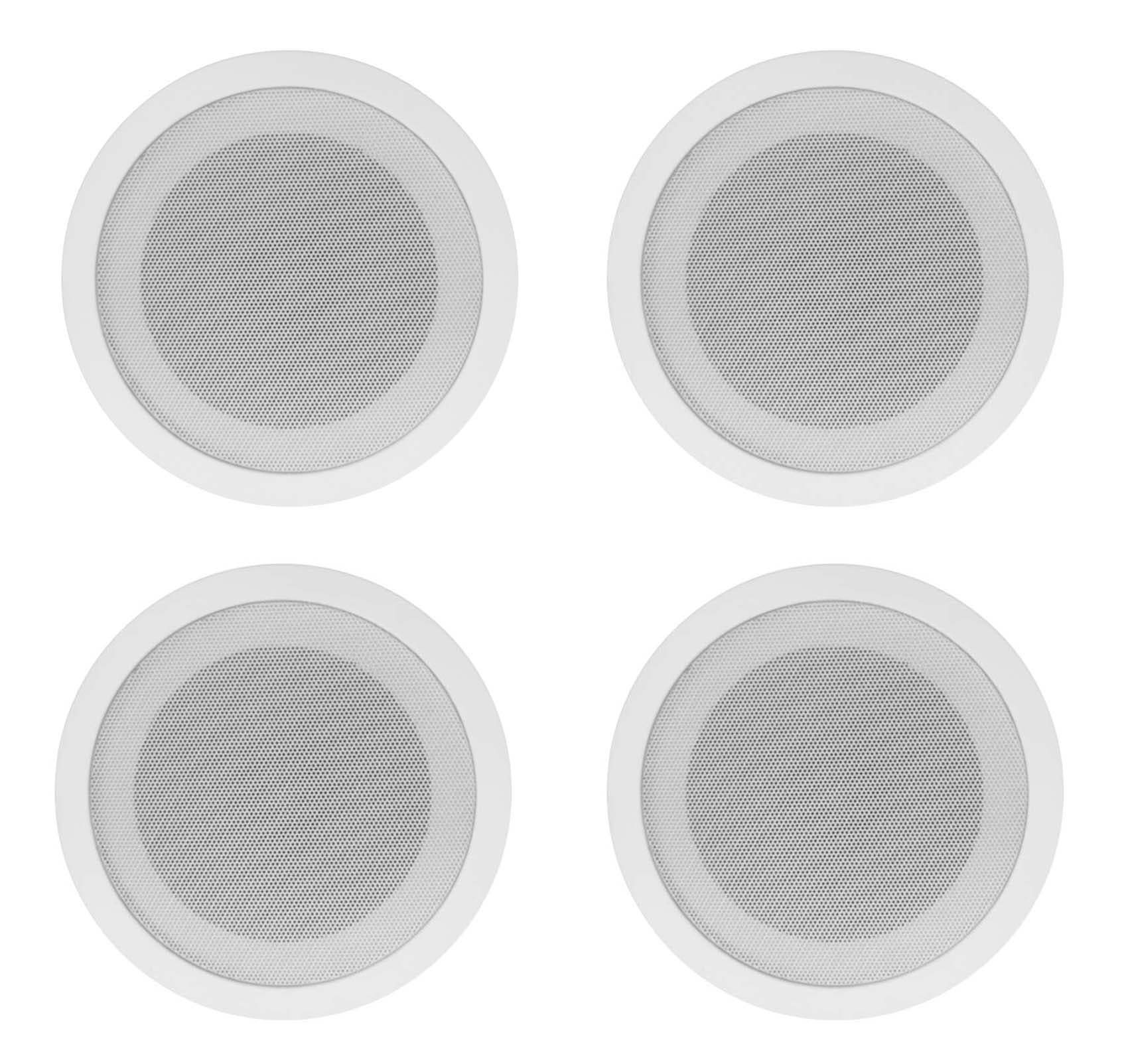 CCL5T White 68-Pack + RCS350-6 Amplifier Bundle