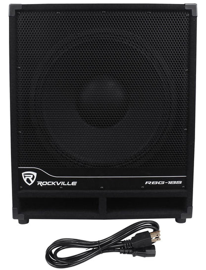 RBG18S 18" Subwoofer + ISO 12-18 Isolation Platform Bundle