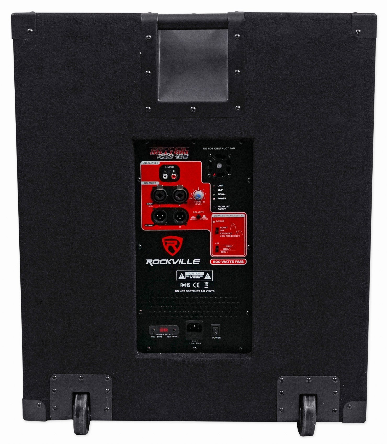 RBG18S 18" Subwoofer + ISO 12-18 Isolation Platform Bundle