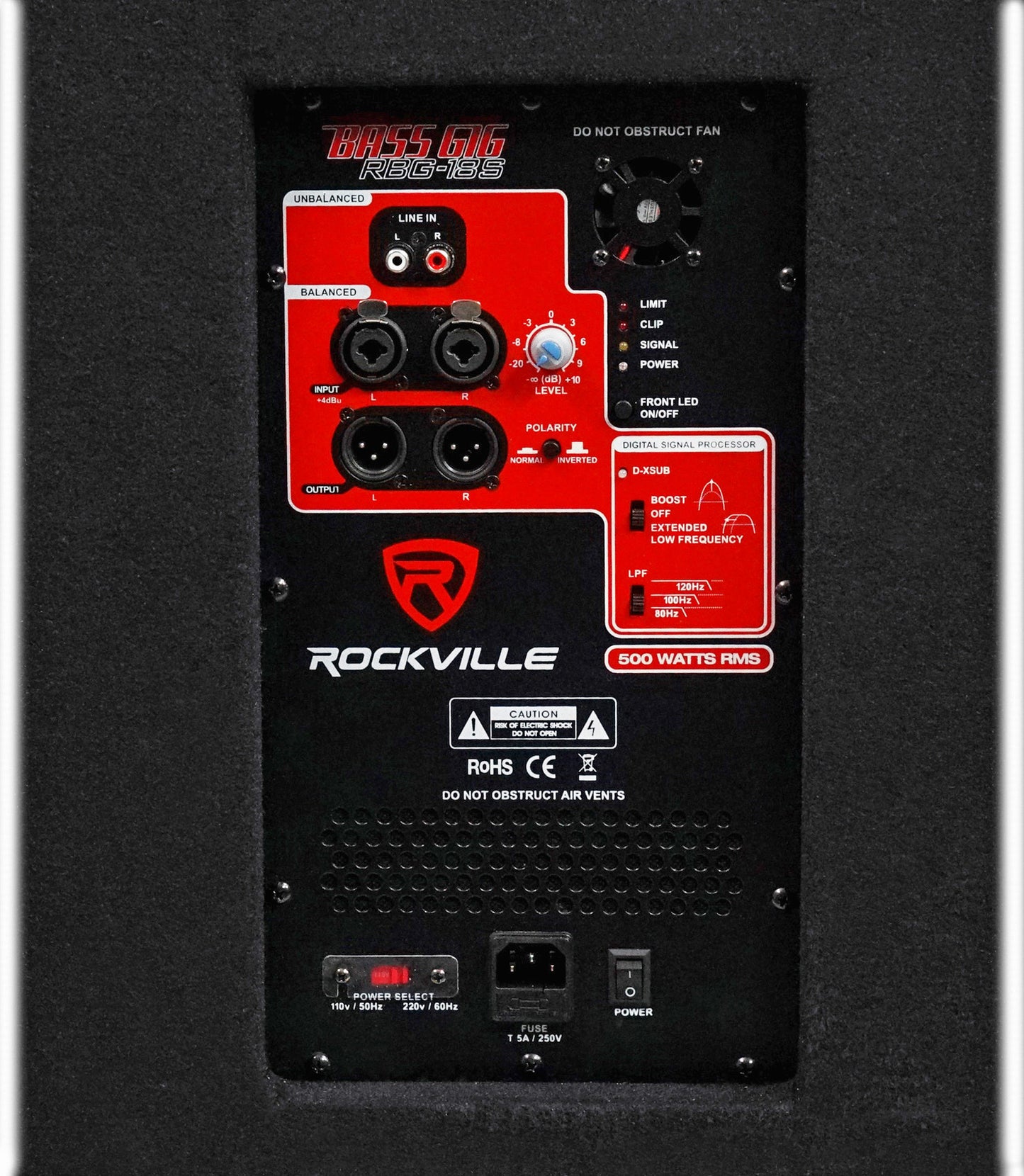 RBG18S 18" Subwoofer + ISO 12-18 Isolation Platform Bundle