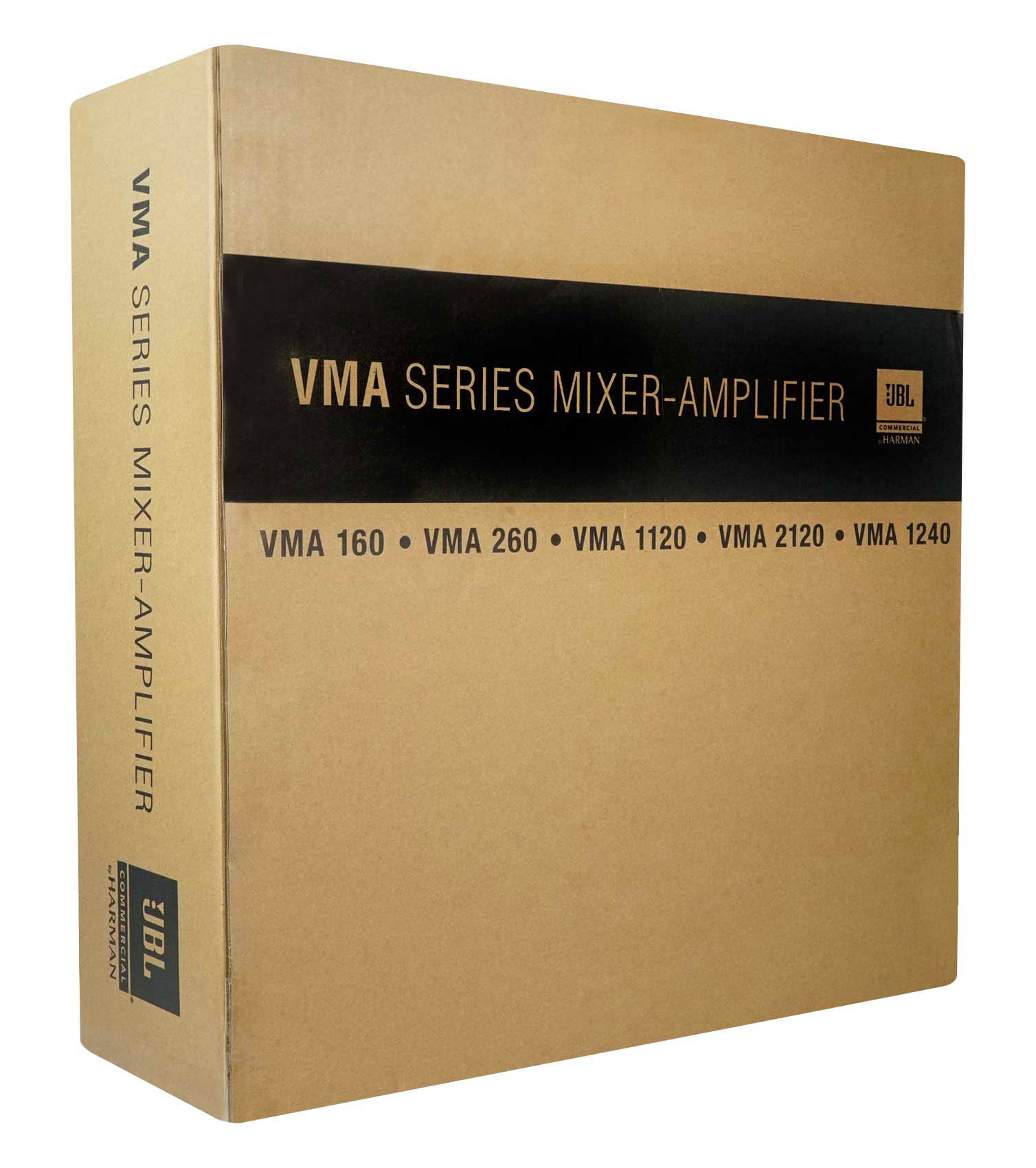 JBL 2-Channel Amplifier+(20) 3.5" Black Cube Speakers for Restaurant/Bar/Cafe