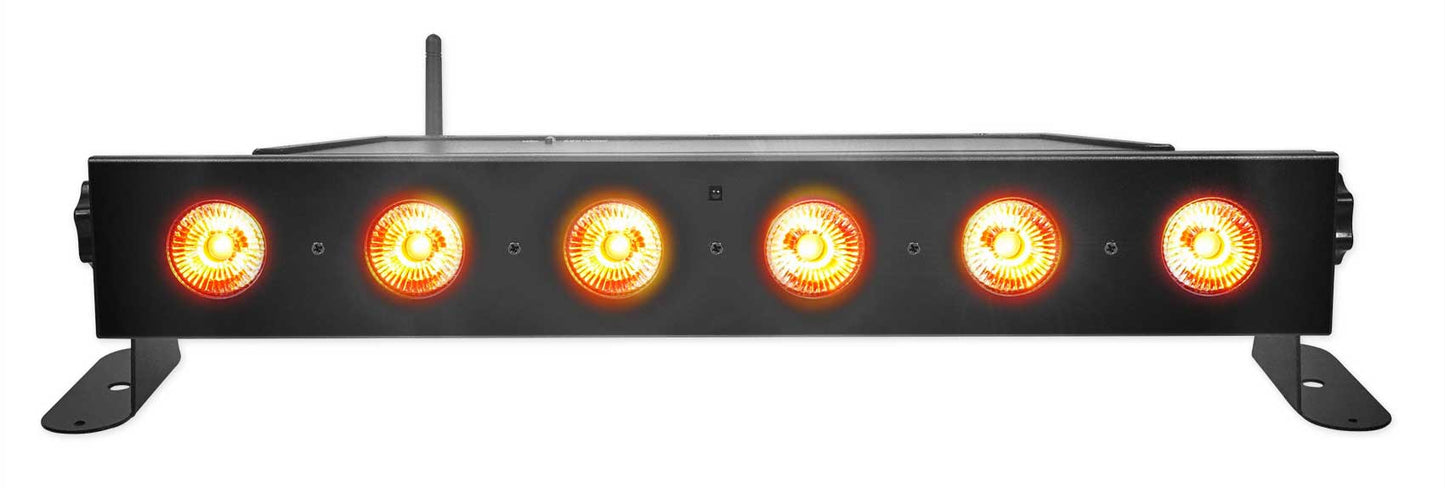 Best Strip 60 Black 6-Pack + ROCKFORCE W2 DMX Controller Bundle