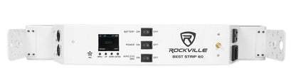 BEST STRIP 60 White 8-Pack + ROCKFORCE W2 DMX Controller Bundle
