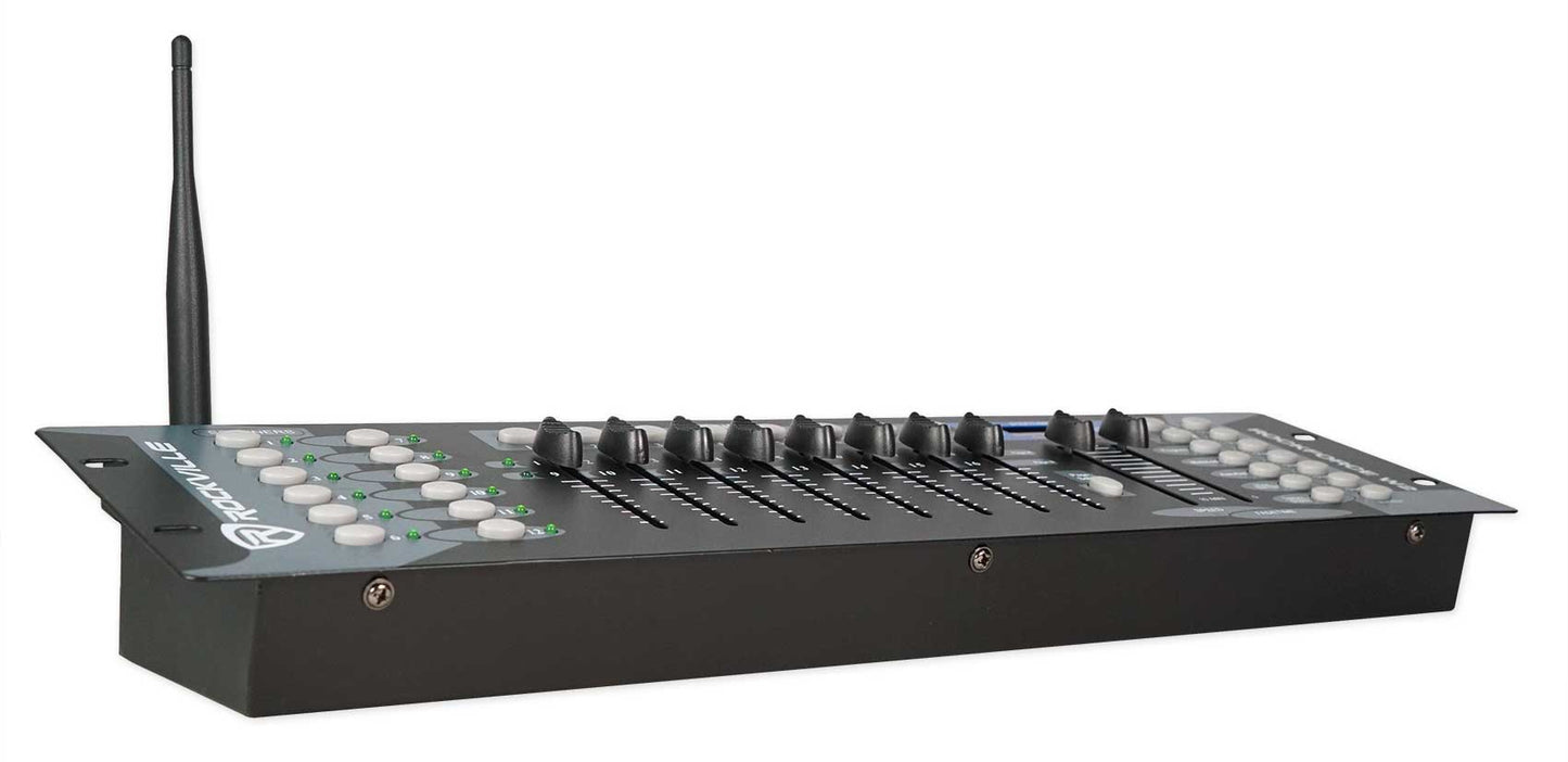 BEST STRIP 60 White 8-Pack + ROCKFORCE W2 DMX Controller Bundle