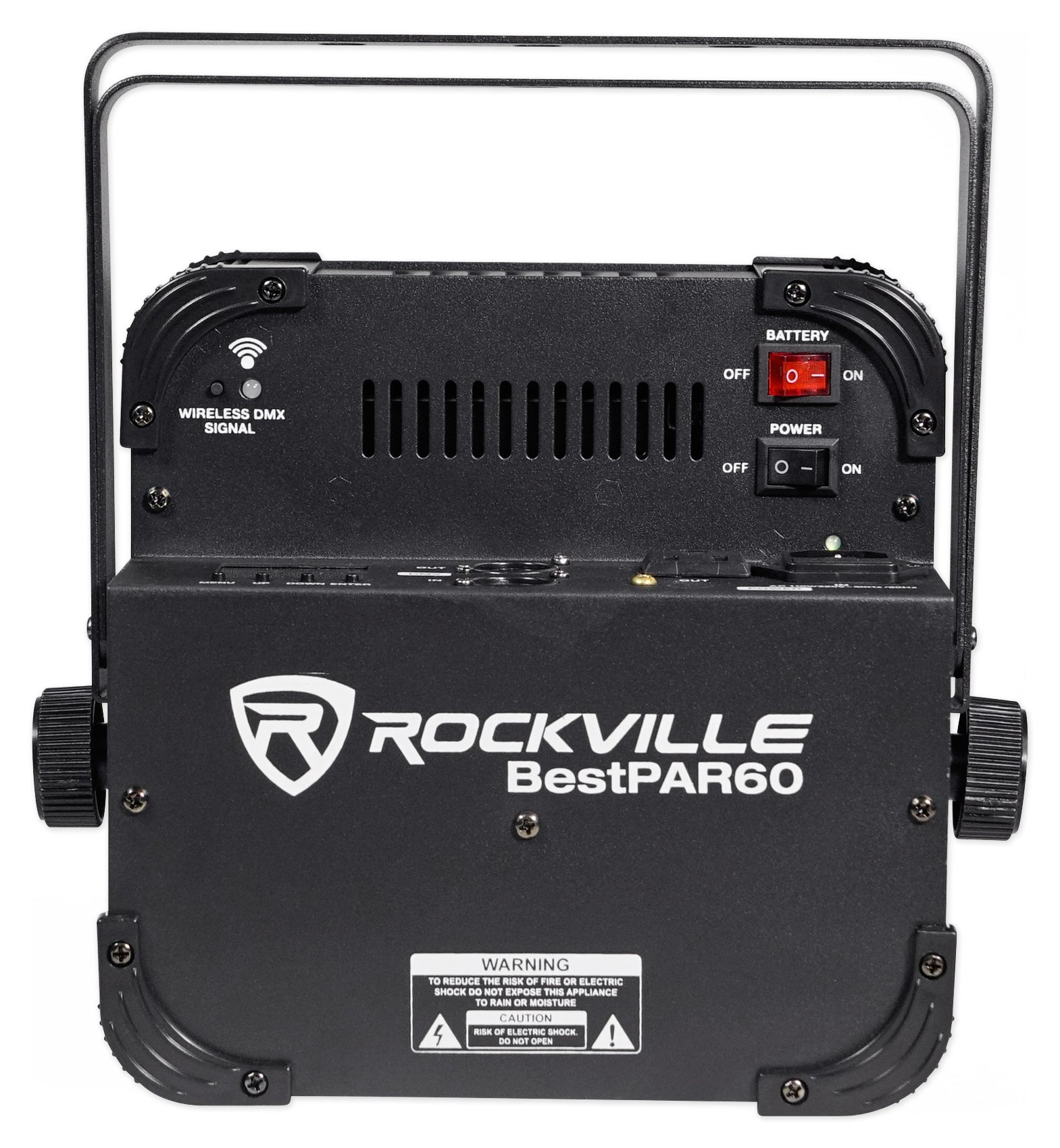 BEST PAR 60 6-Pack + ROCKFORCE W2 DMX Controller Bundle