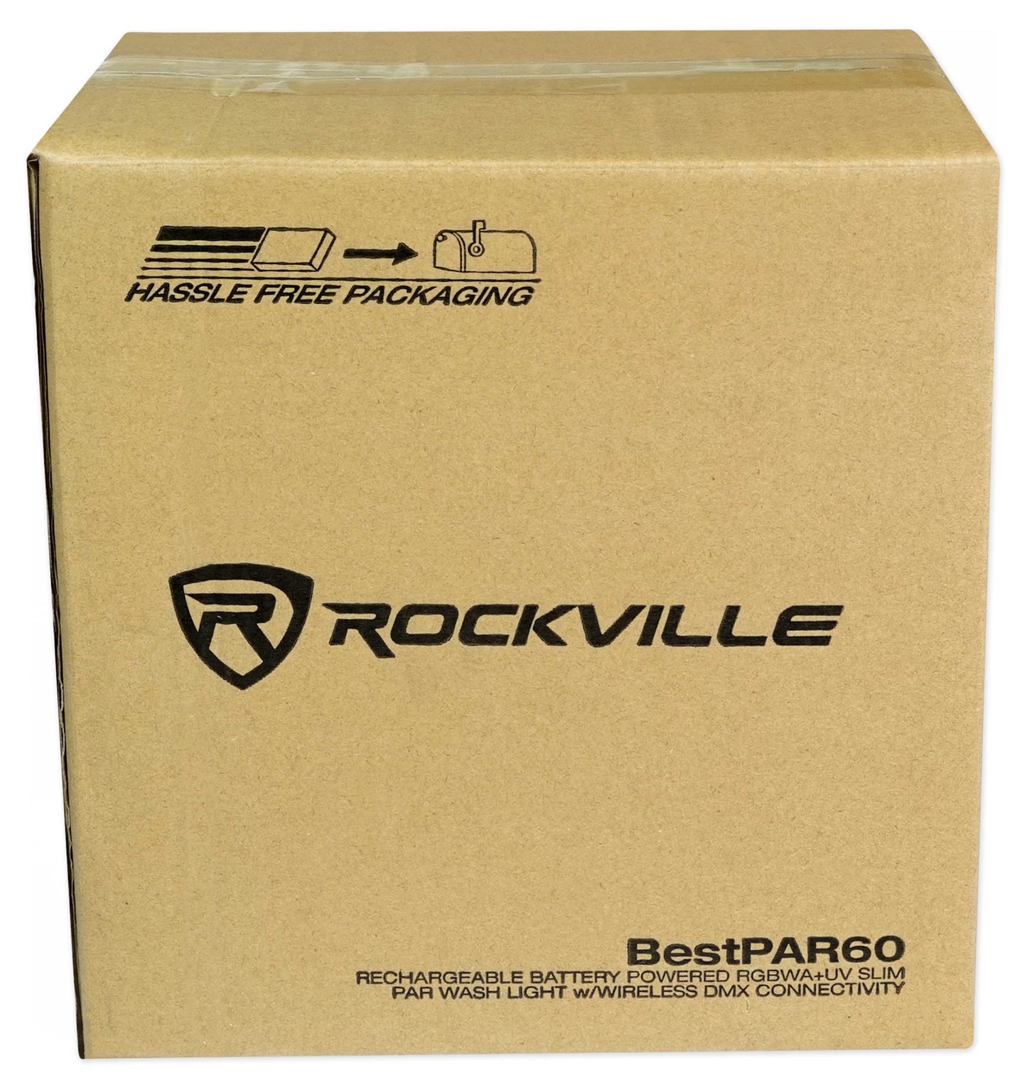 BEST PAR 60 6-Pack + ROCKFORCE W2 DMX Controller Bundle