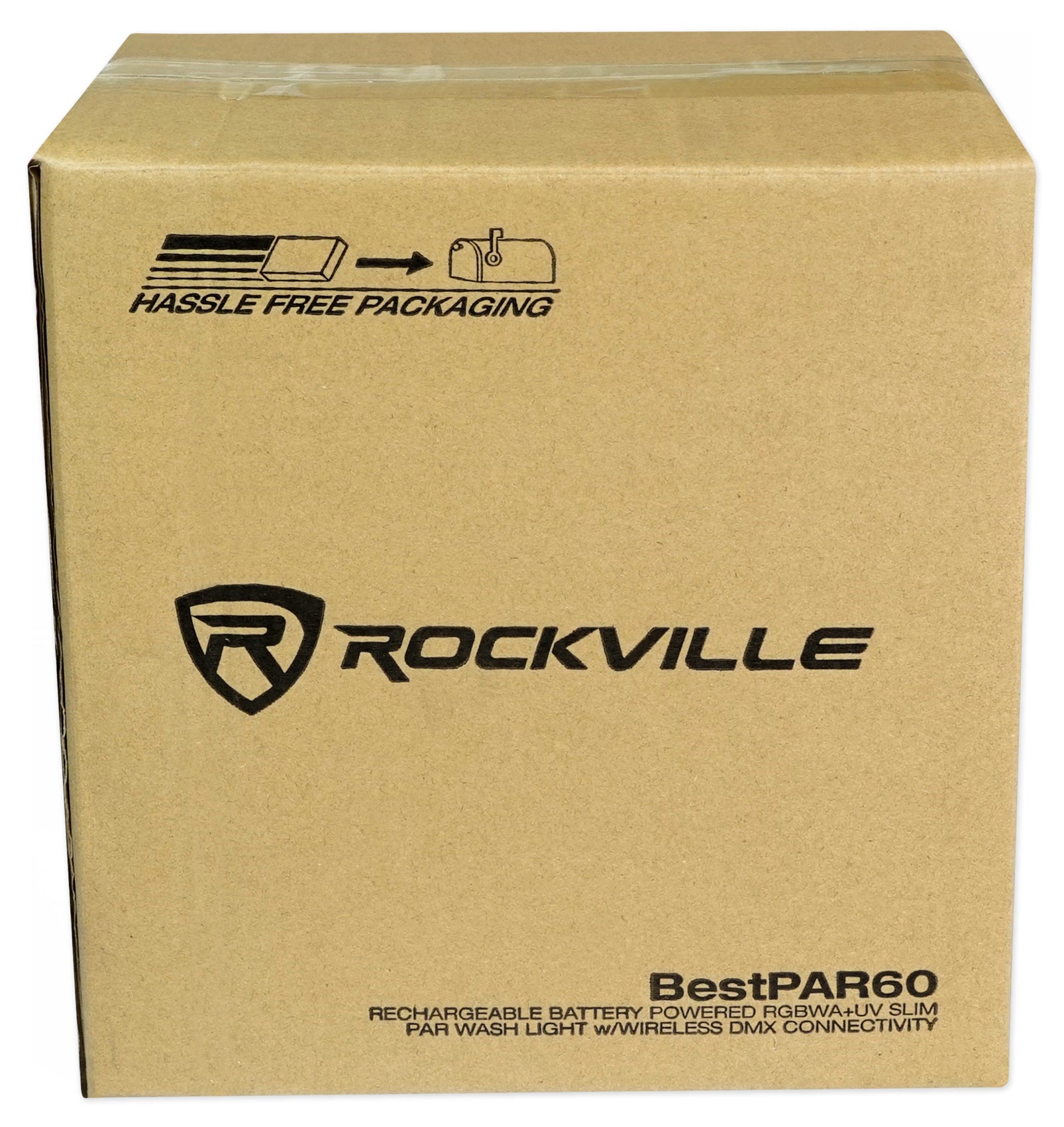 BEST PAR 60 8-Pack + ROCKFORCE W2 DMX Controller Bundle